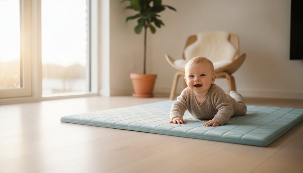 Baby legetæppe til stuen: Guide til det bedste valg i 2026