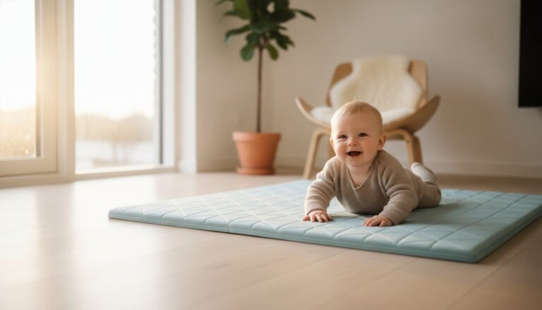 Baby legetæppe til stuen: Guide til det bedste valg i 2026
