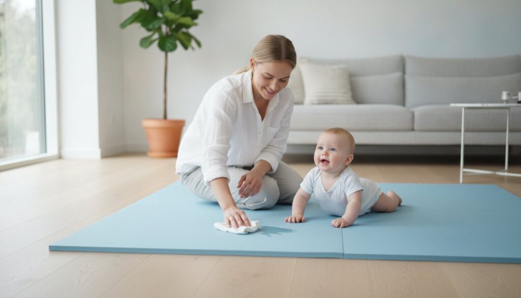 Rengøringsvenligt babytæppe: Den ultimative guide til en nemmere hverdag (2026)