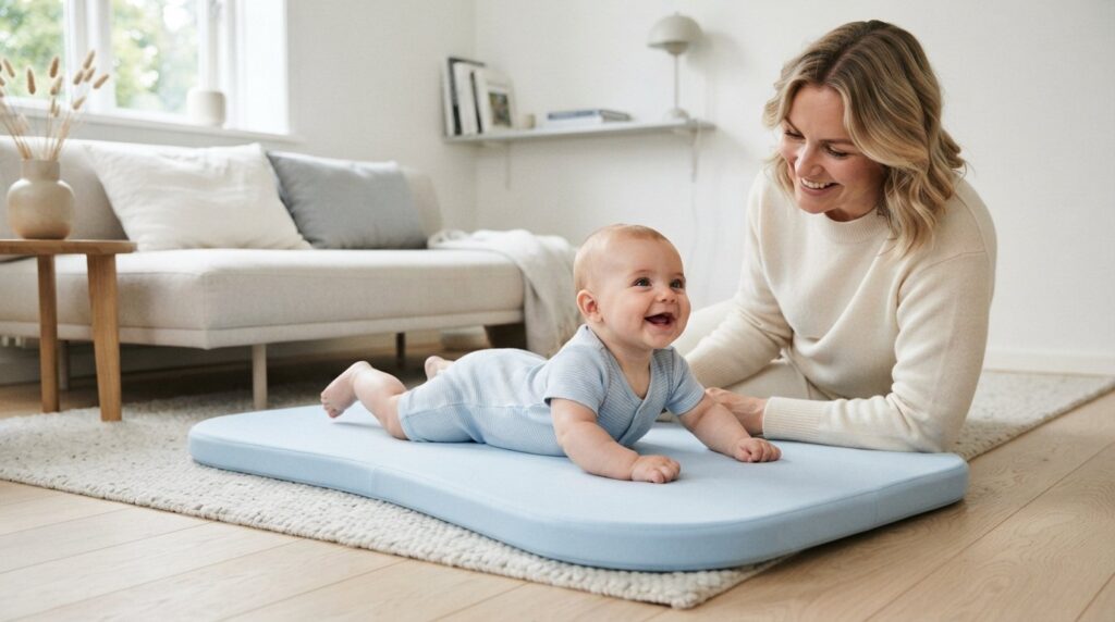Mavetræning underlag: Find det bedste fundament til babys motorik