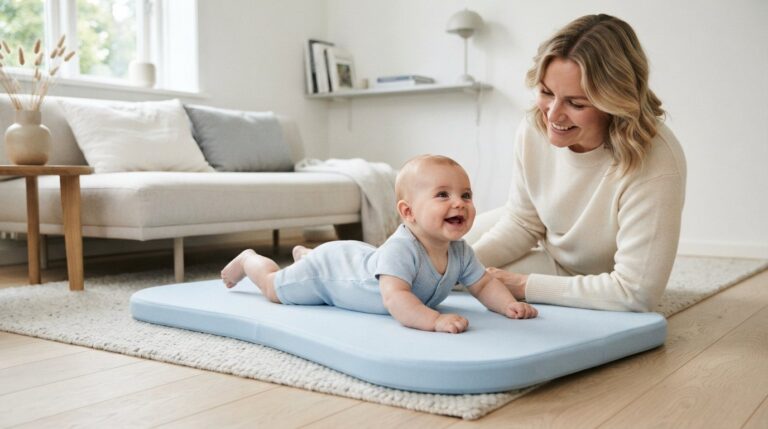 Mavetræning underlag: Find det bedste fundament til babys motorik