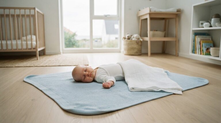 Nordisk babytæppe: Sådan vælger du et blødt og funktionelt tæppe i 2026