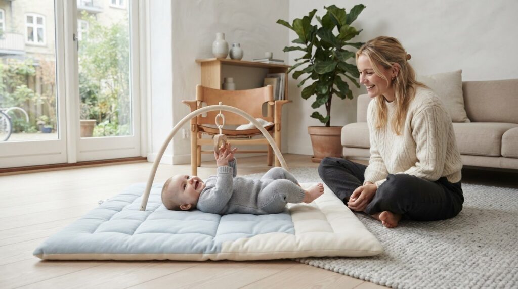 Babytæppe i dansk design: Den ultimative guide til komfort og sikkerhed (2026)