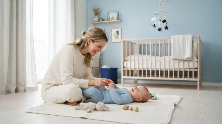 Skab ro for baby hjemme med tryg placering og let tryk
